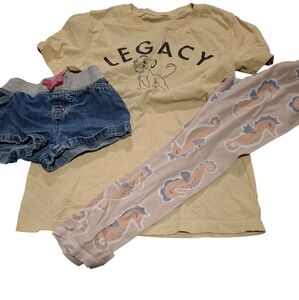 Girls Clothes 5t Mixed Shirt Shorts